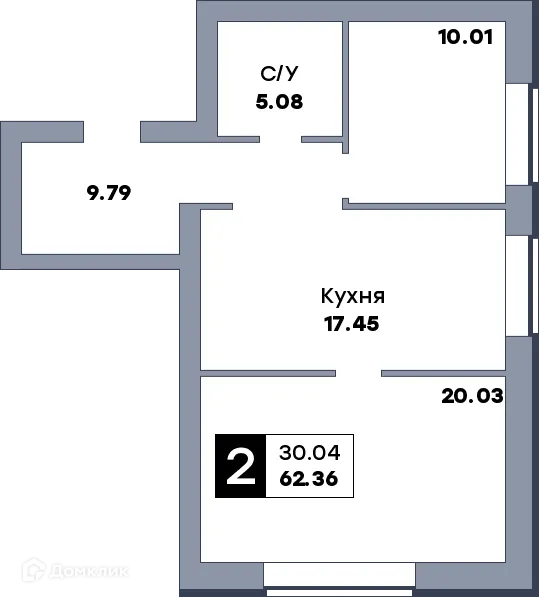 Фото квартиры в ЖК Заречье