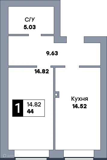 Фото квартиры в ЖК Заречье