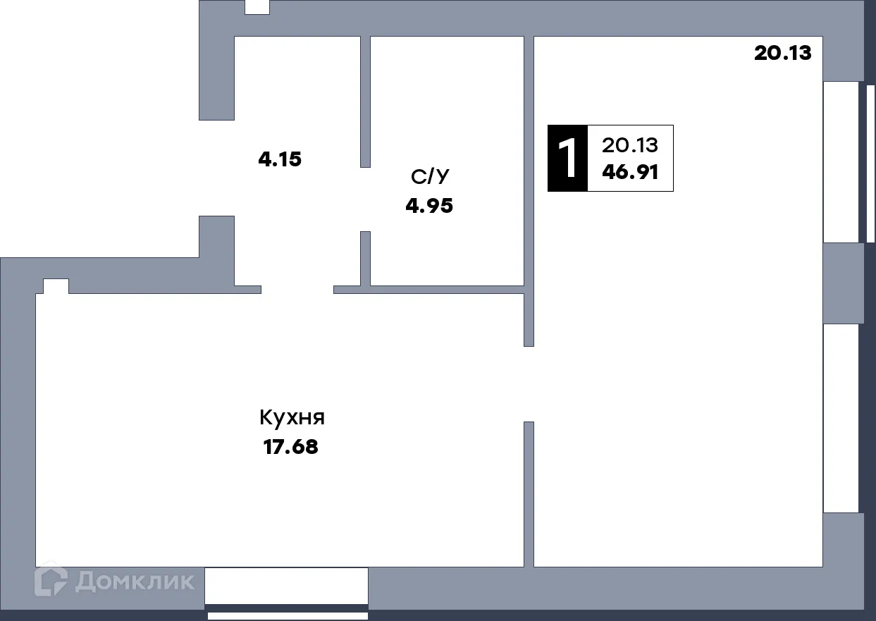 Фото квартиры в ЖК Заречье