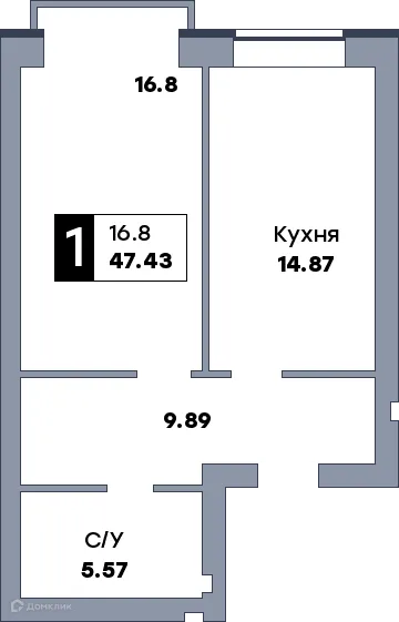 Фото квартиры в ЖК Заречье