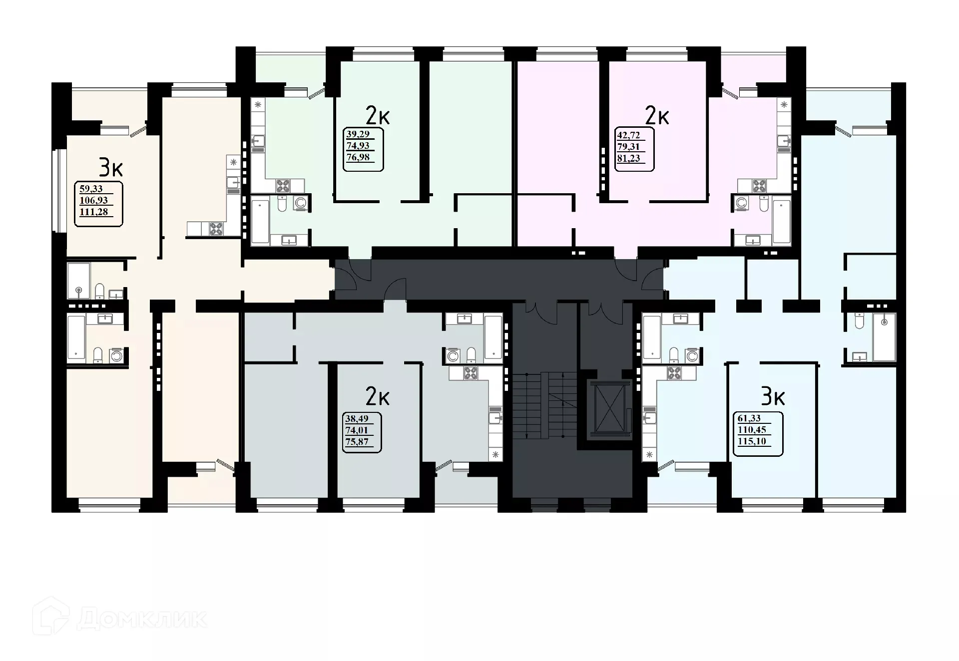 Фото квартиры в ЖК "Эстетика"