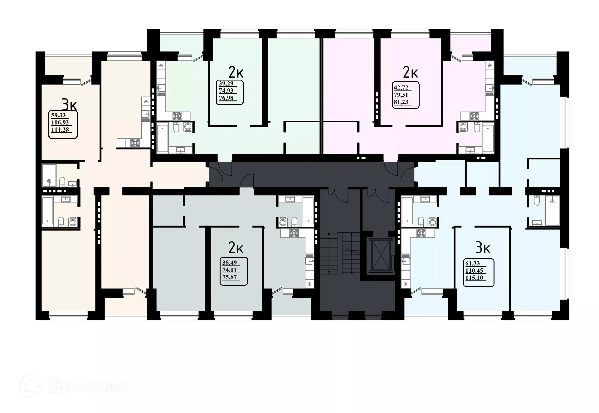 Фото квартиры в ЖК "Эстетика"