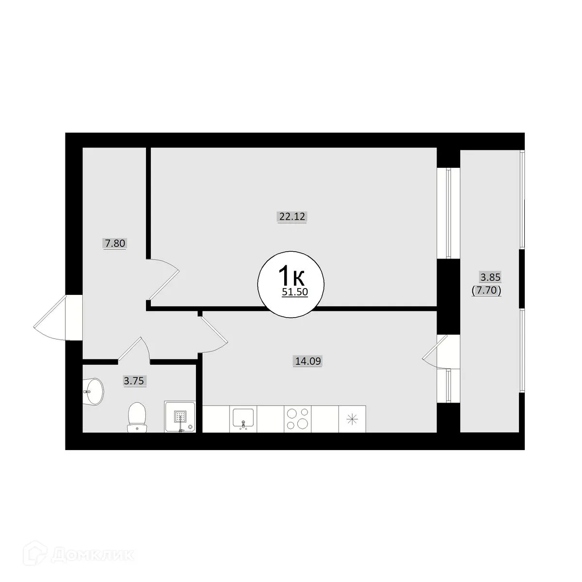 Фото квартиры в ЖК КУЛЬТУРА