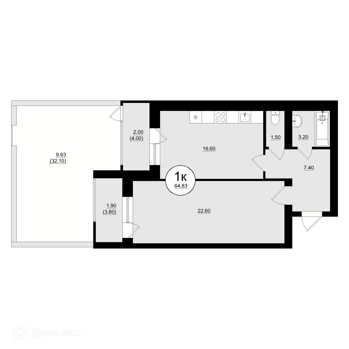 Фото квартиры в ЖК КУЛЬТУРА