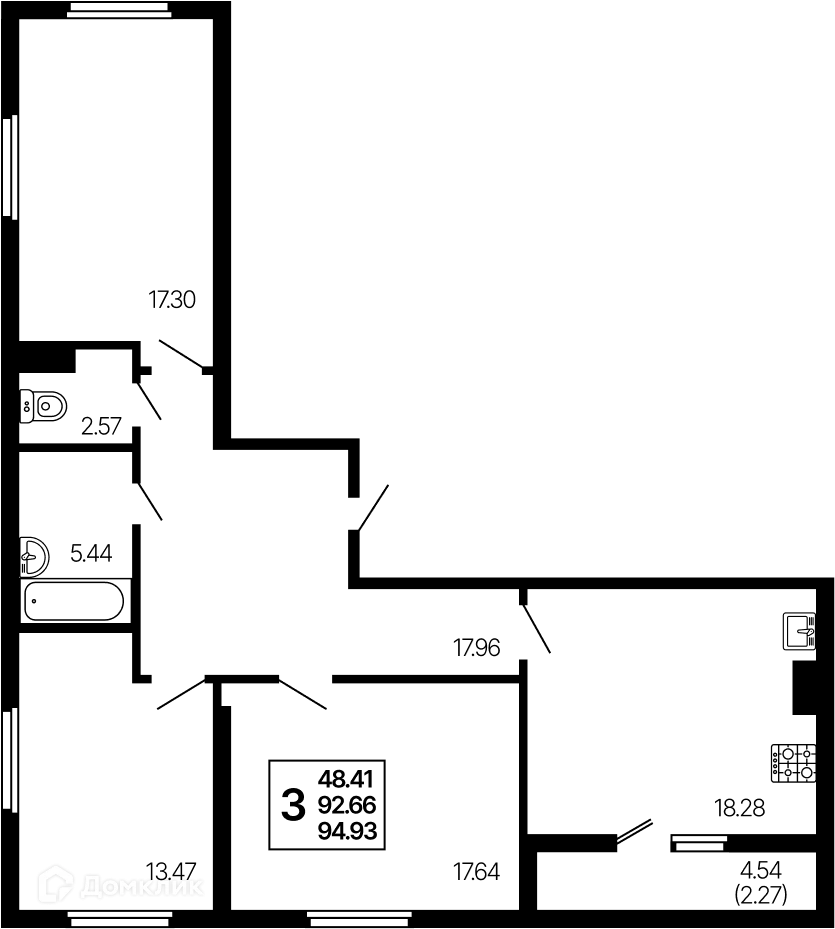 Фото квартиры в ЖК Развитие