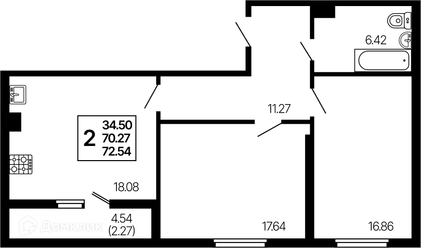 Фото квартиры в ЖК Развитие