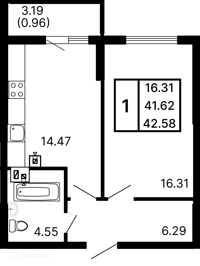 Фото квартиры в ЖК Развитие