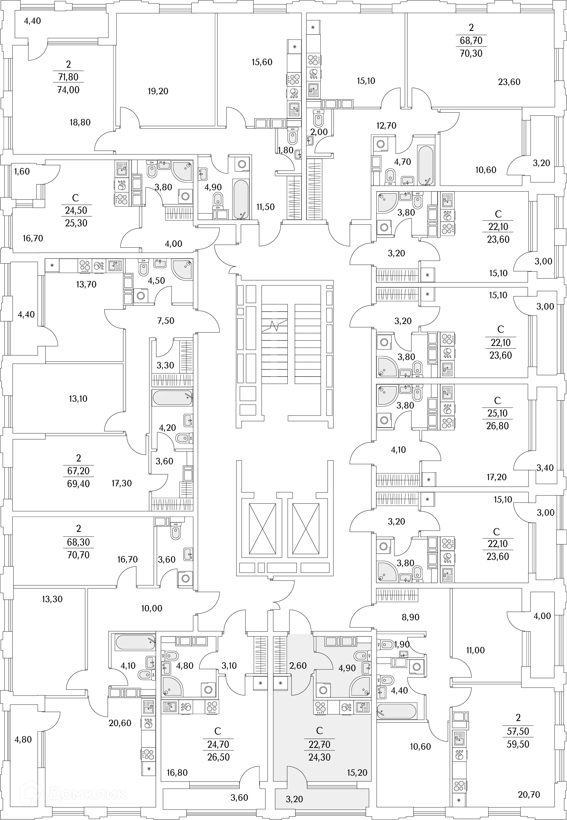 Фото квартиры в ЖК "Тайм Сквер"