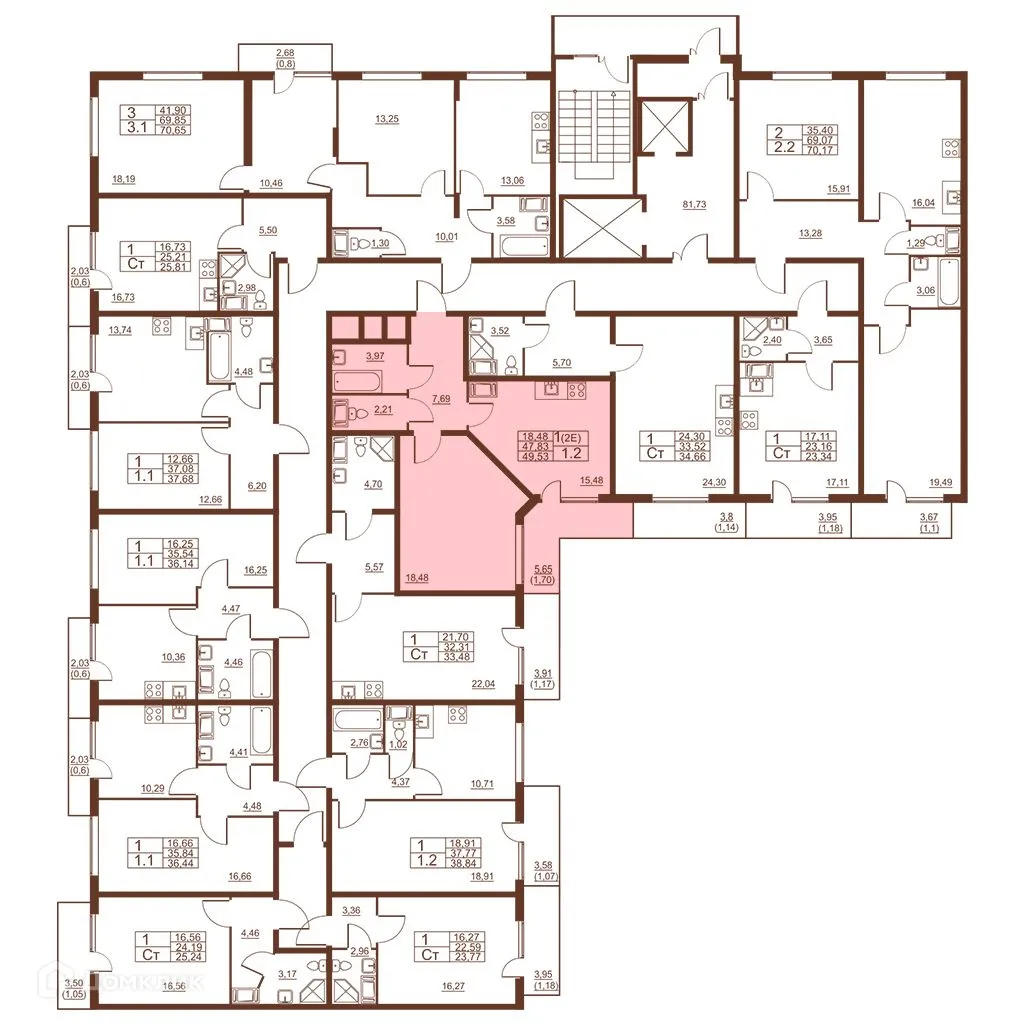 Фото квартиры в ЖК "Полёт"