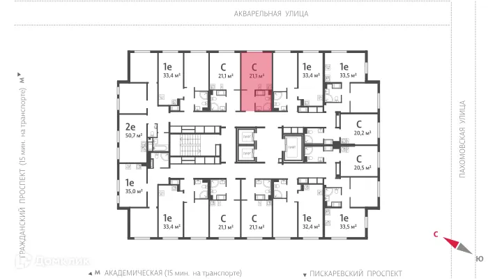 Фото квартиры в ЖК Ручьи