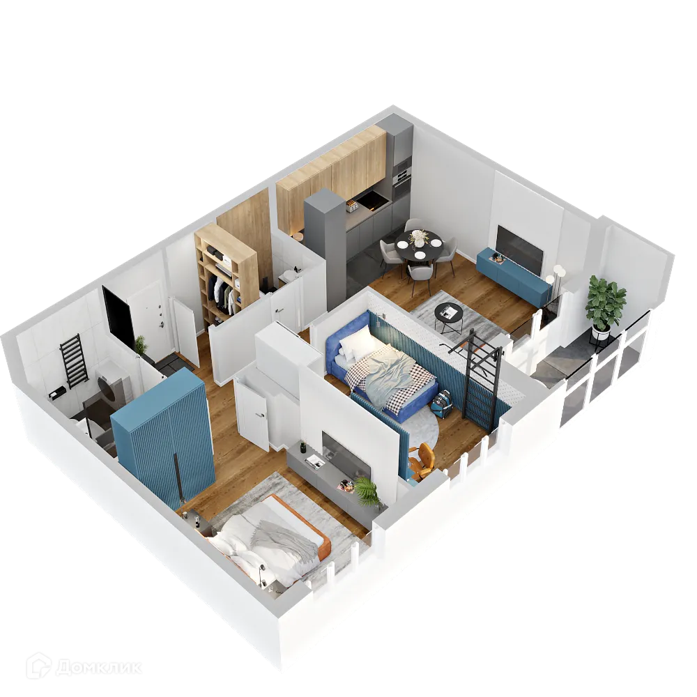 Фото квартиры в ЖК Романовъ комфорт