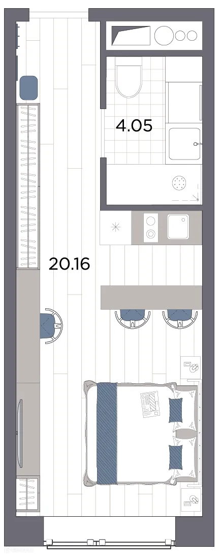 Фото квартиры в ЖК "LADOZHSKY AVENIR"