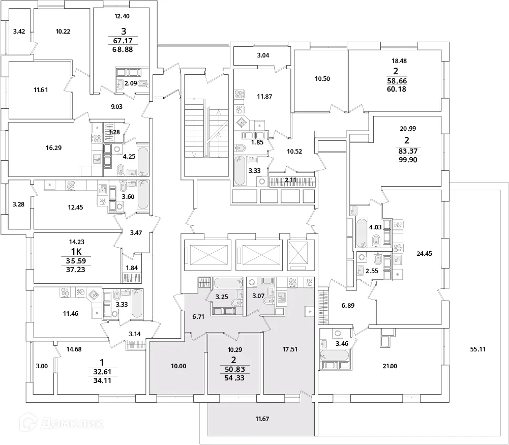 Фото квартиры в ЖК БелАрт