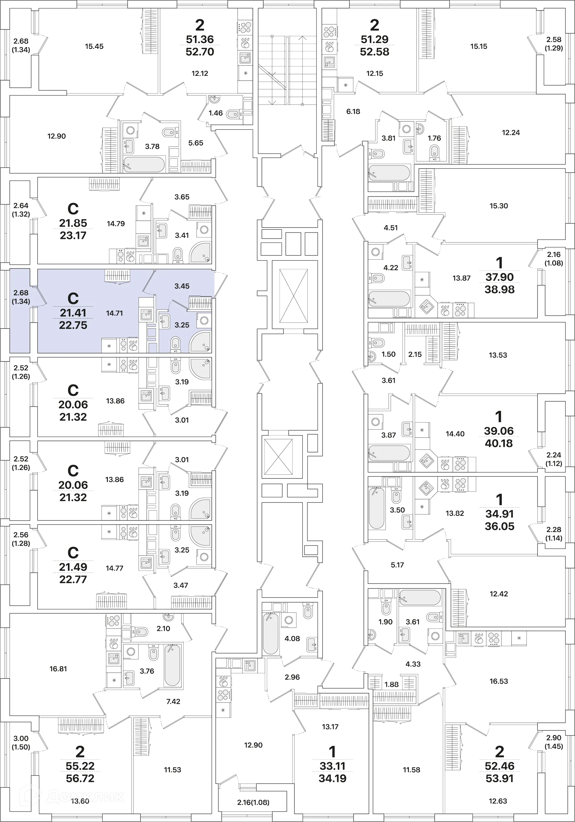 Фото квартиры в ЖК Академик