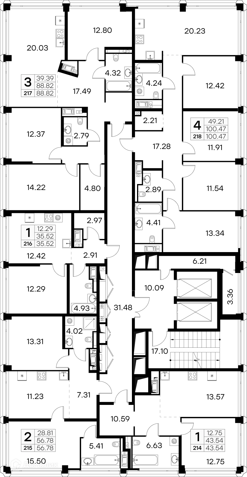 Фото квартиры в ЖК GloraX Premium Василеостровский