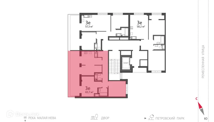 Фото квартиры в ЖК "Neva Residence (Нева Резиденс)"