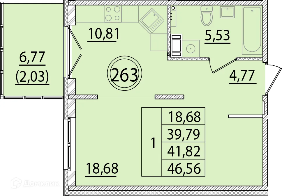 Фото квартиры в ЖК Образцовый квартал 15