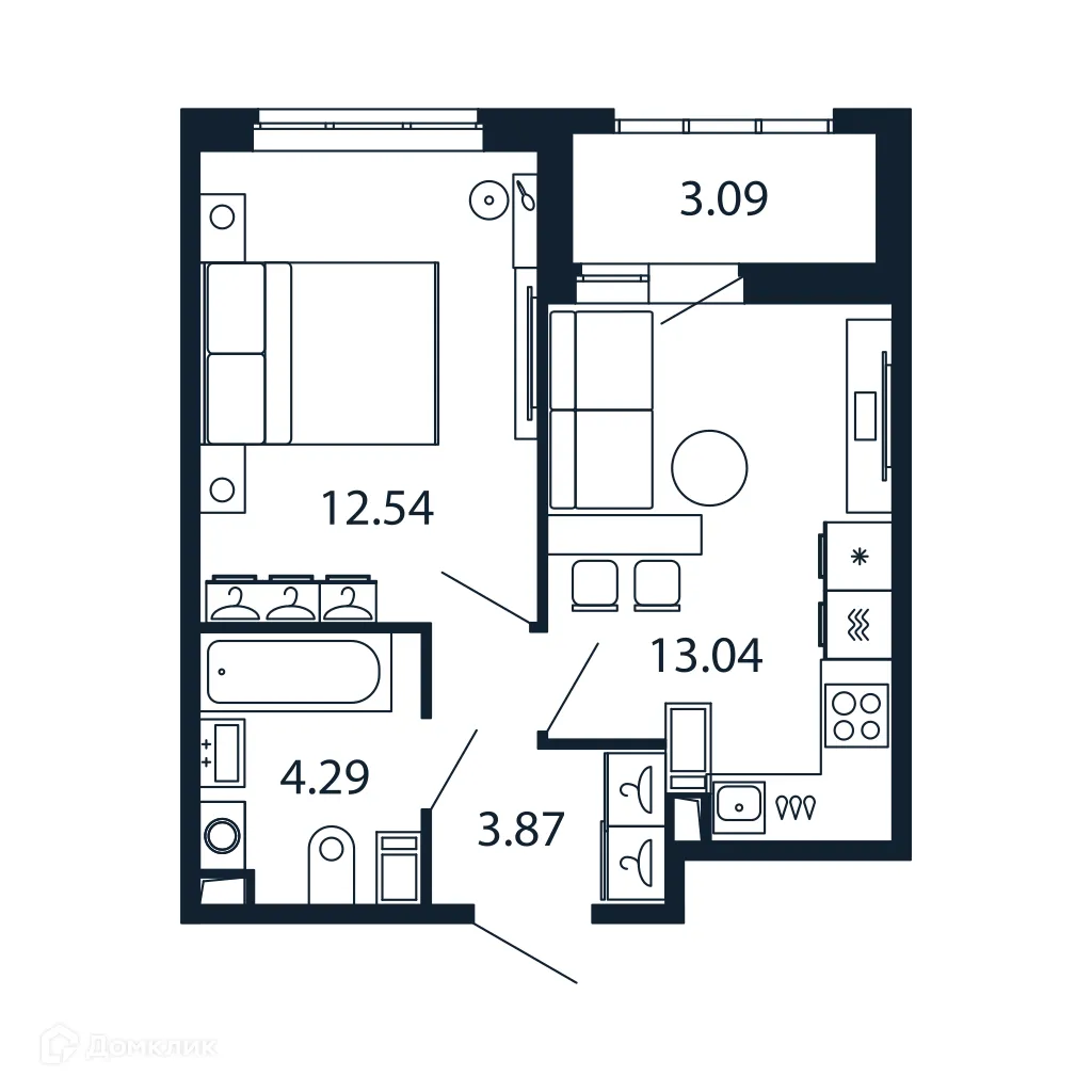 Фото квартиры в ЖК "Полис Приморский 2"