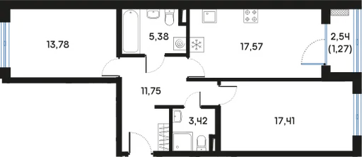 Фото квартиры в ЖК Дом РЕГЕНБОГЕН