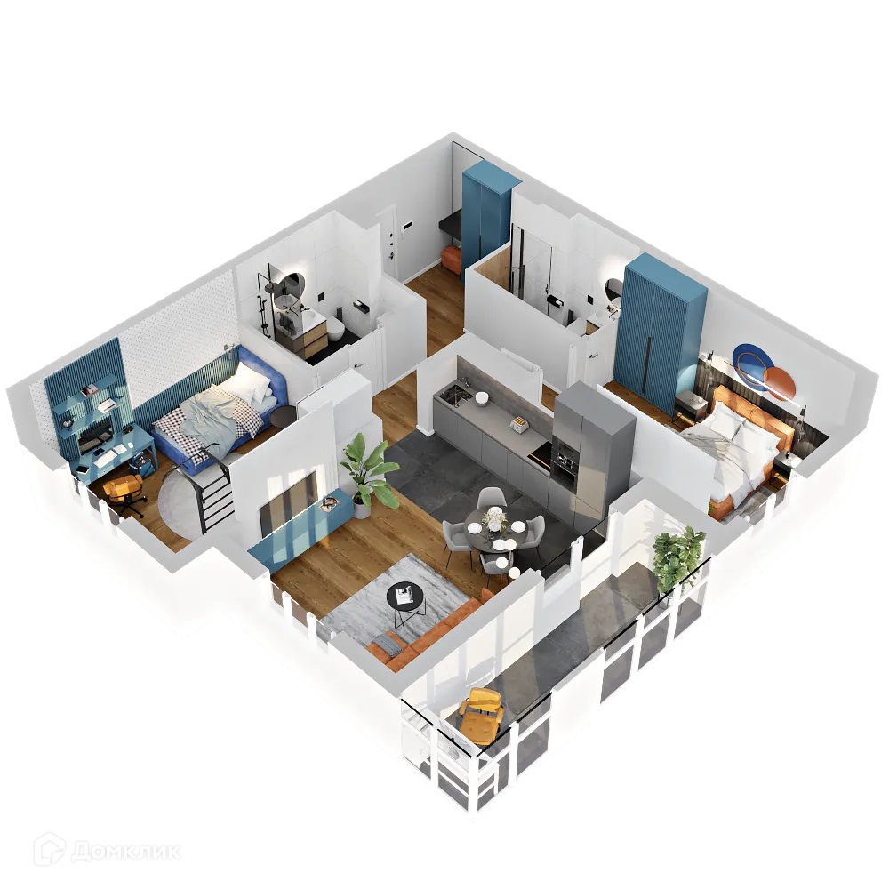 Фото квартиры в ЖК Романовъ комфорт