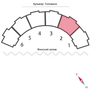 Фото квартиры в ЖК Морская набережная