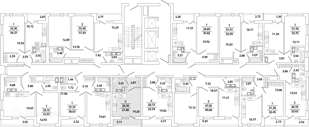 Фото квартиры в ЖК "Master Place"(Мастер Плэйс)