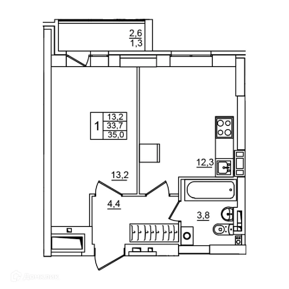 Фото квартиры в ЖК Сталь
