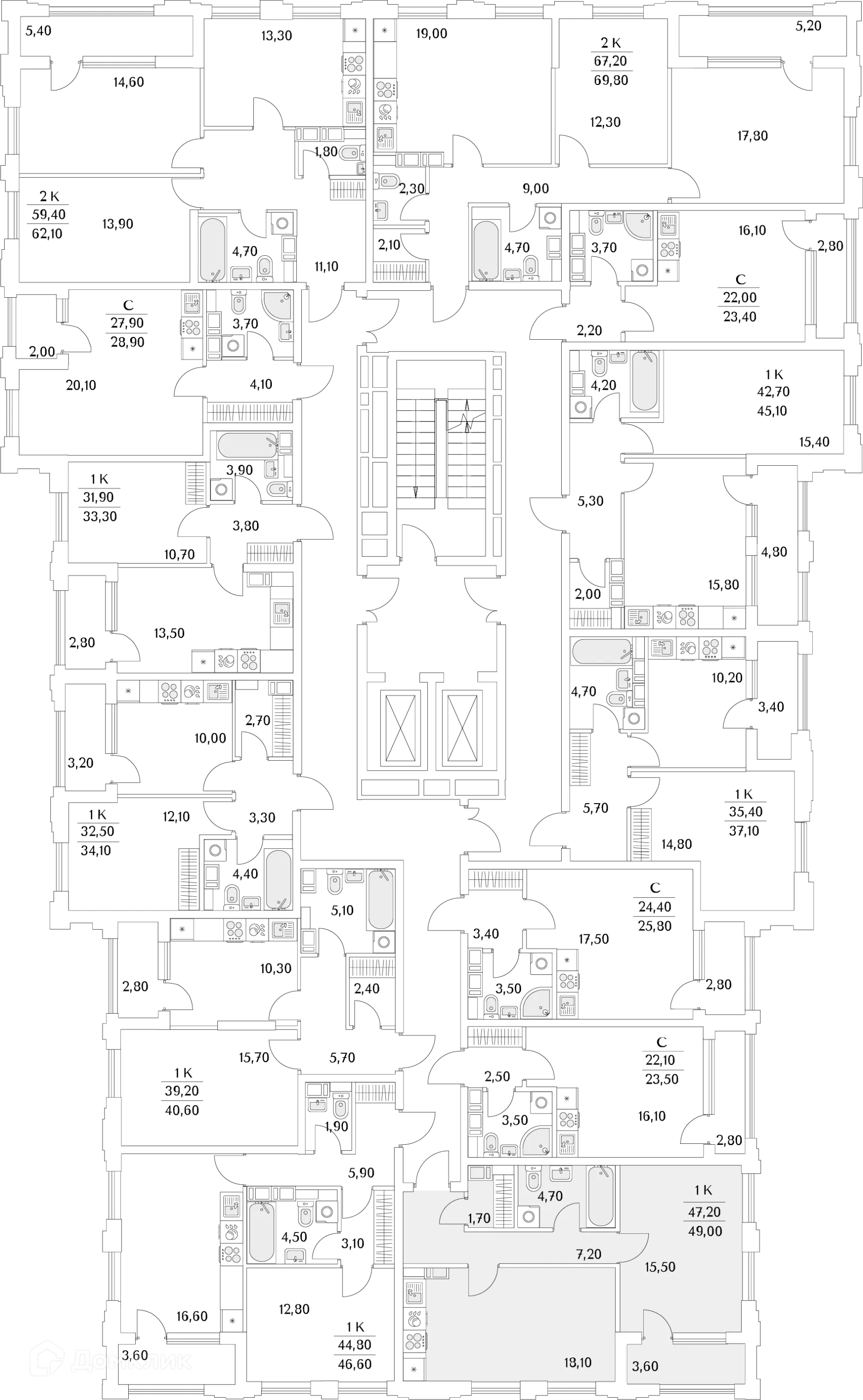Фото квартиры в ЖК "Тайм Сквер"