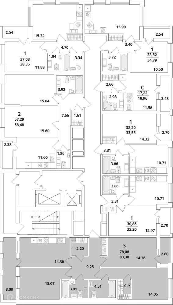 Фото квартиры в ЖК "Cube (Кьюб)"