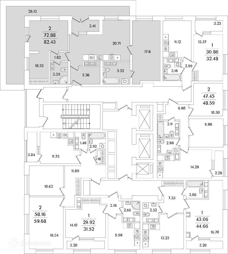 Фото квартиры в ЖК БелАрт