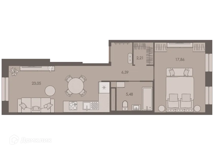 Фото квартиры в ЖК Северная корона