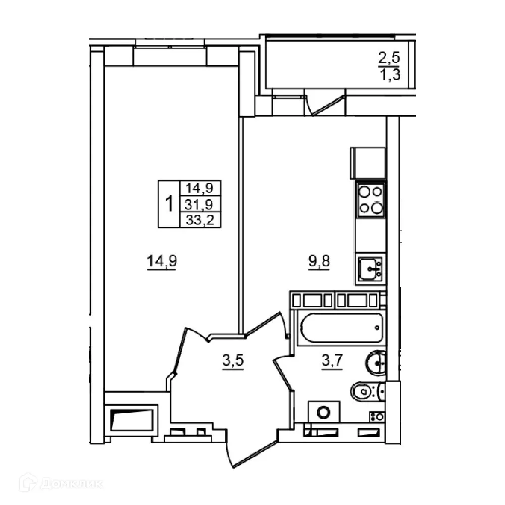 Фото квартиры в ЖК Сталь