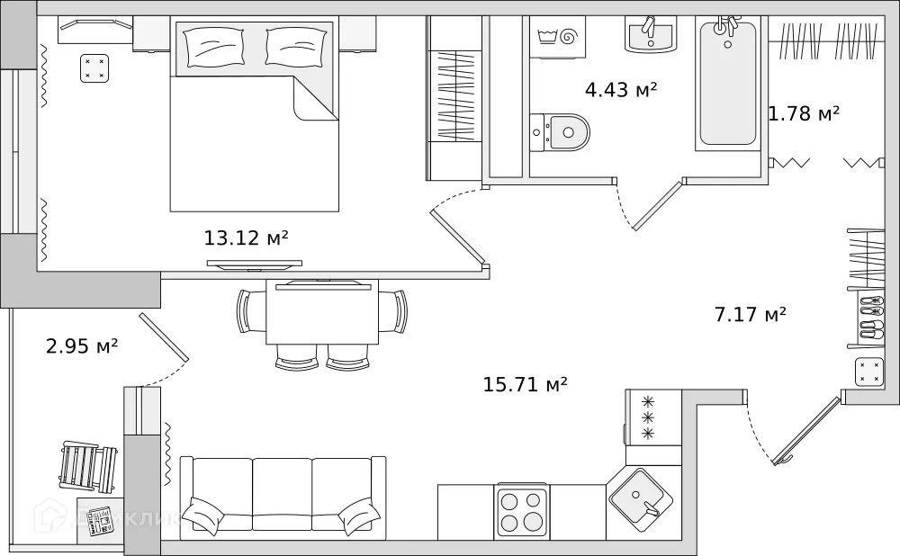 Фото квартиры в ЖК "Parkolovo (Парколово)"