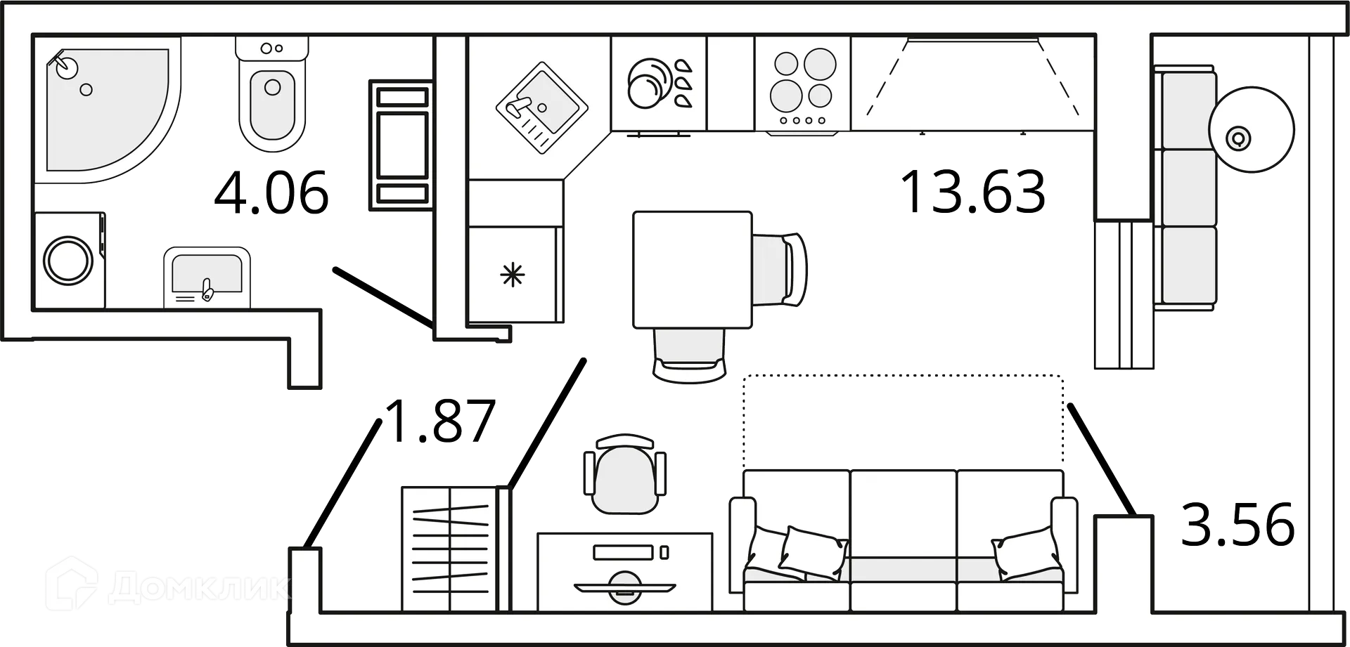 Фото квартиры в ЖК "Master Place"(Мастер Плэйс)