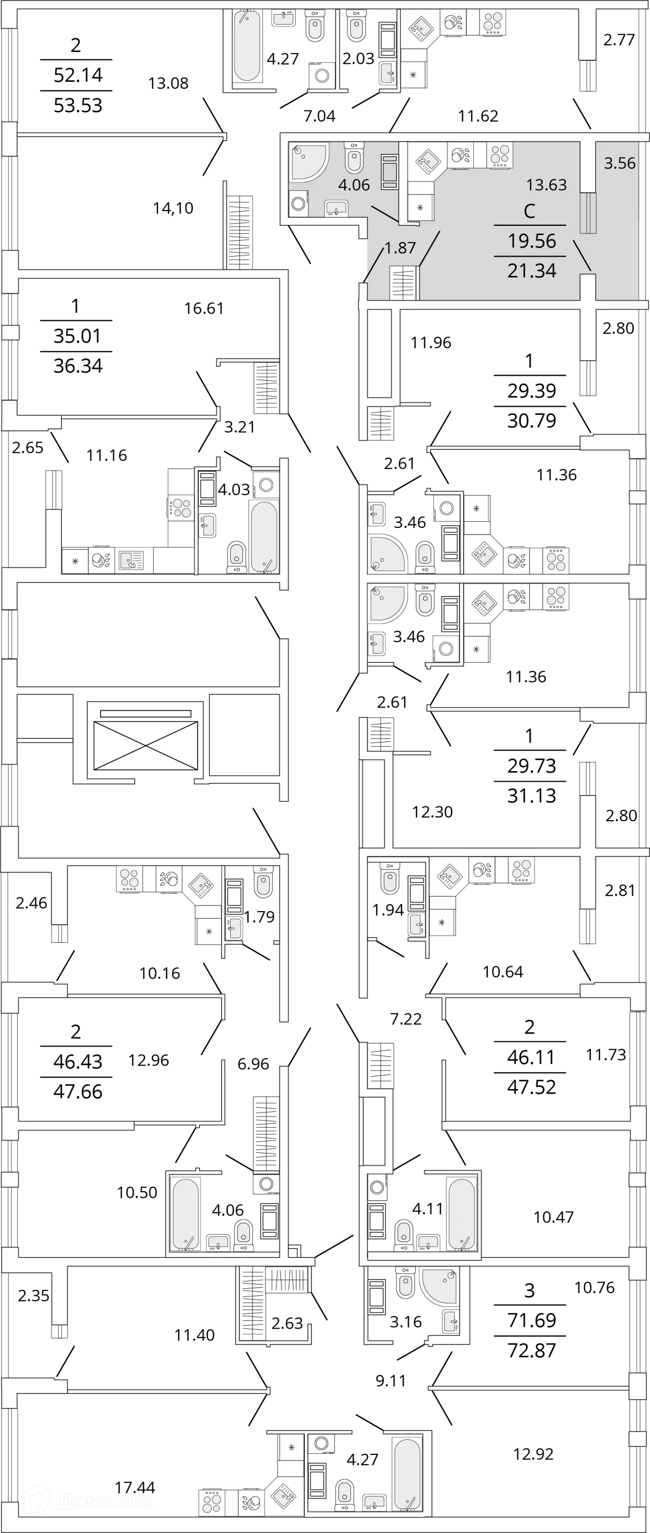 Фото квартиры в ЖК "Master Place"(Мастер Плэйс)