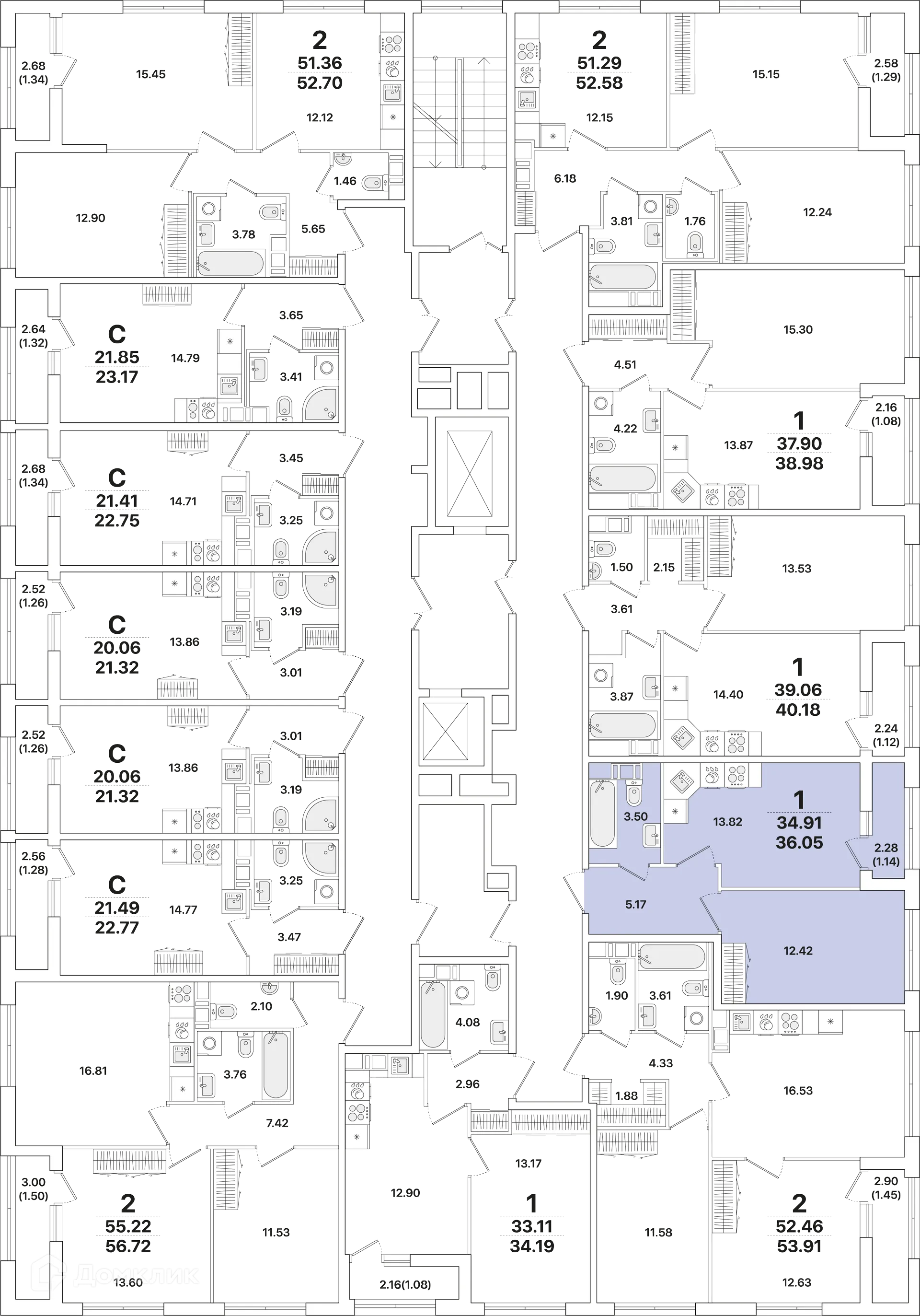 Фото квартиры в ЖК Академик