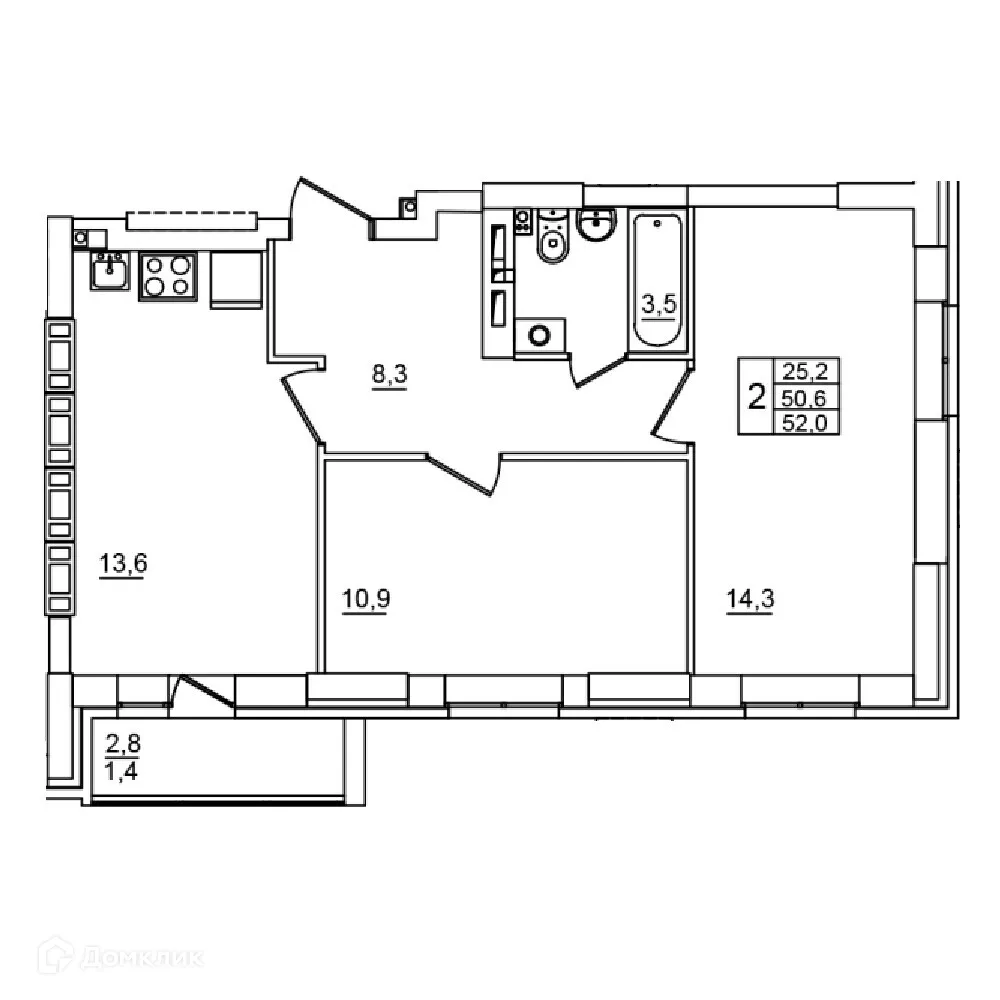 Фото квартиры в ЖК Сталь