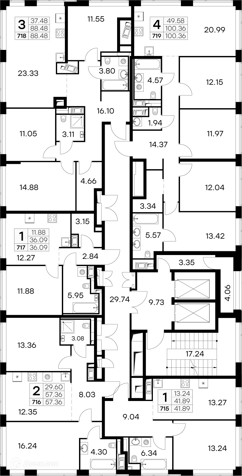 Фото квартиры в ЖК GloraX Premium Василеостровский