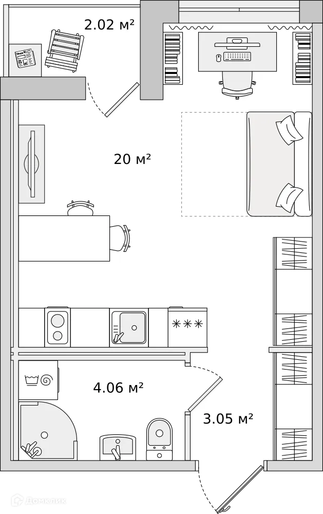 Фото квартиры в ЖК "Parkolovo (Парколово)"