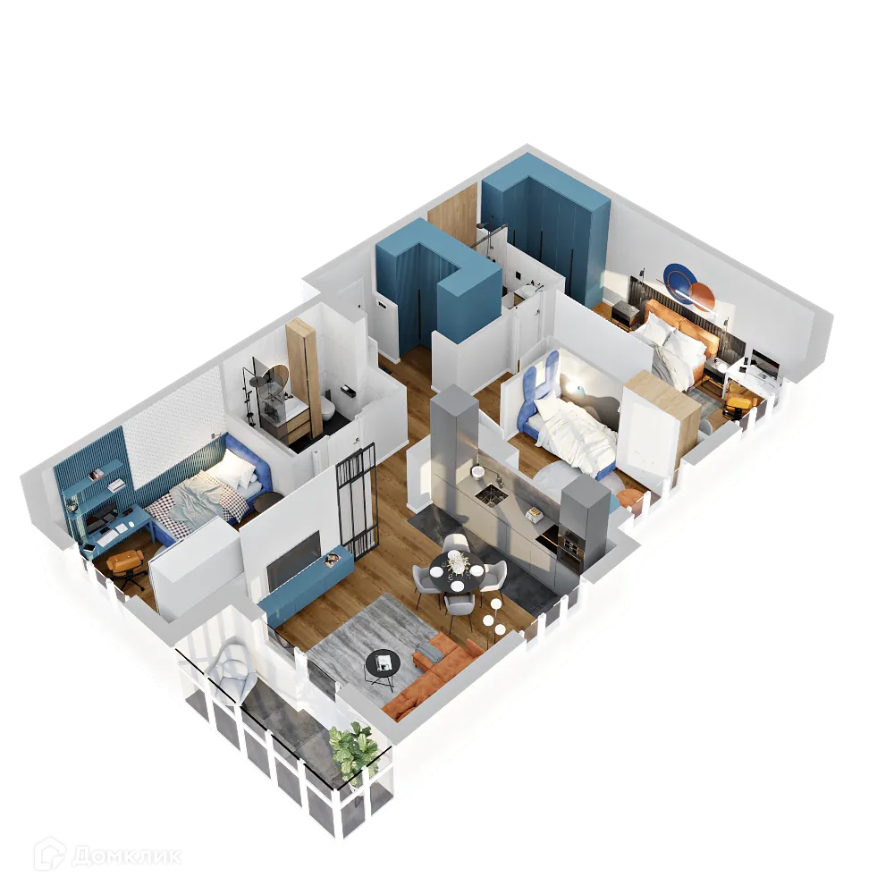 Фото квартиры в ЖК Романовъ комфорт