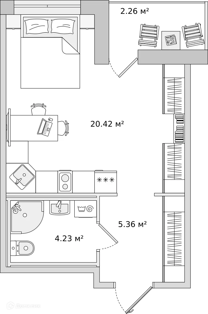 Фото квартиры в ЖК "Parkolovo (Парколово)"