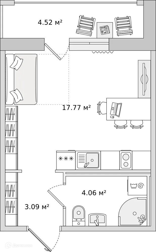 Фото квартиры в ЖК "Parkolovo (Парколово)"