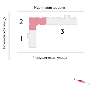 Фото квартиры в ЖК Цветной город