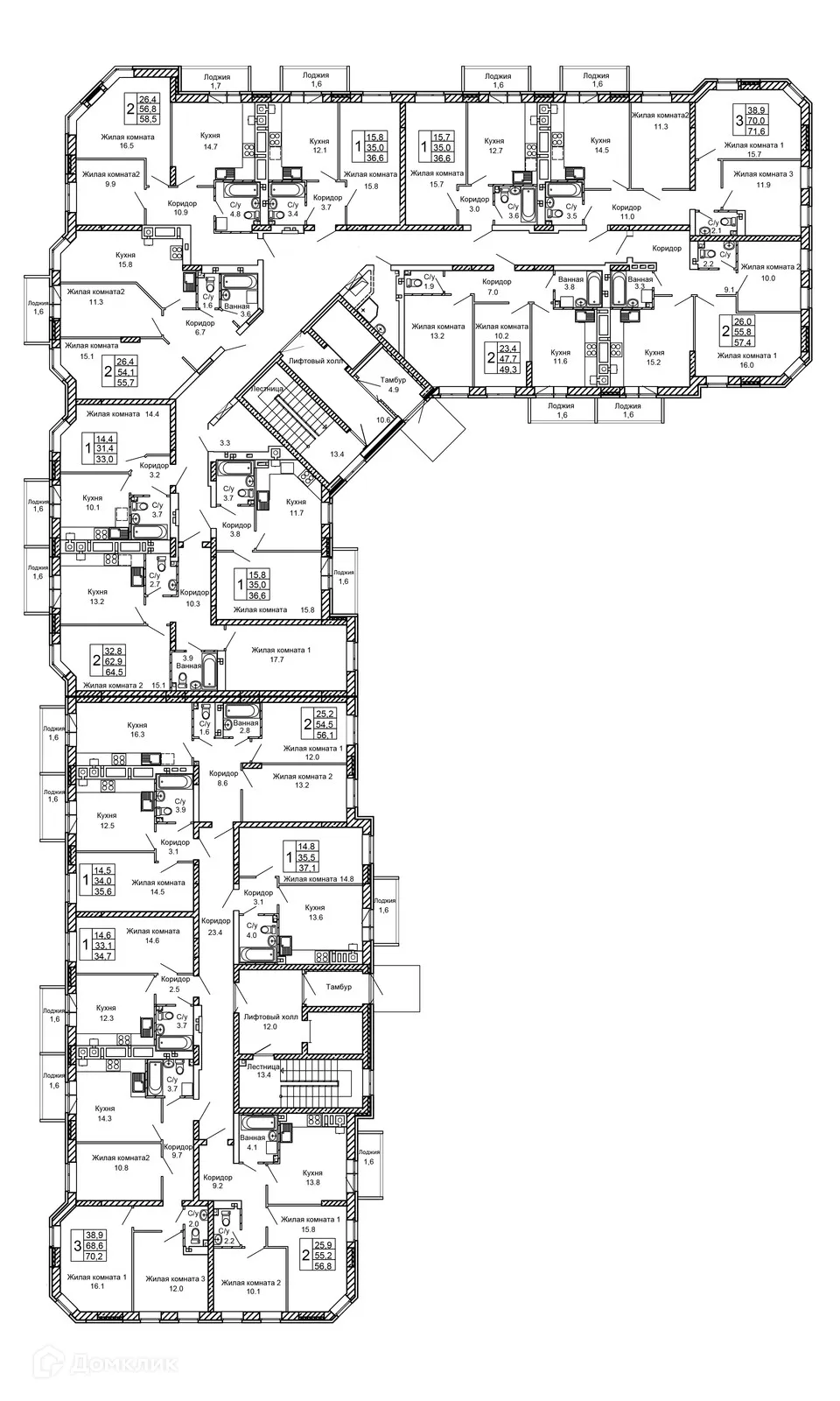 Фото квартиры в ЖК Колизей