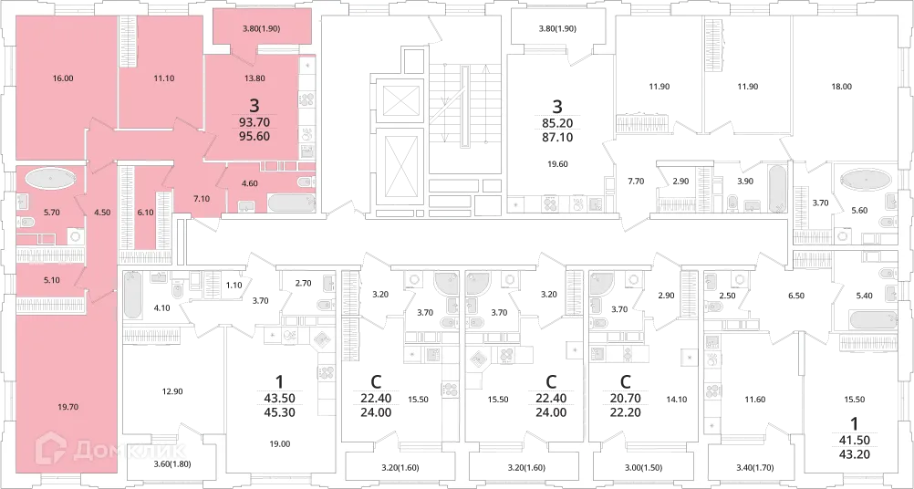 Фото квартиры в ЖК "Тайм Сквер"