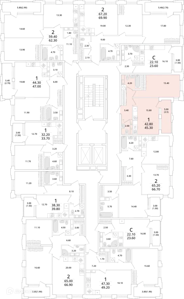 Фото квартиры в ЖК "Тайм Сквер"