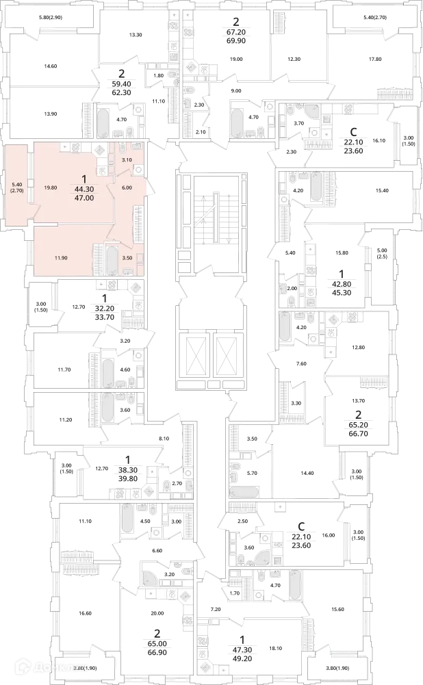 Фото квартиры в ЖК "Тайм Сквер"