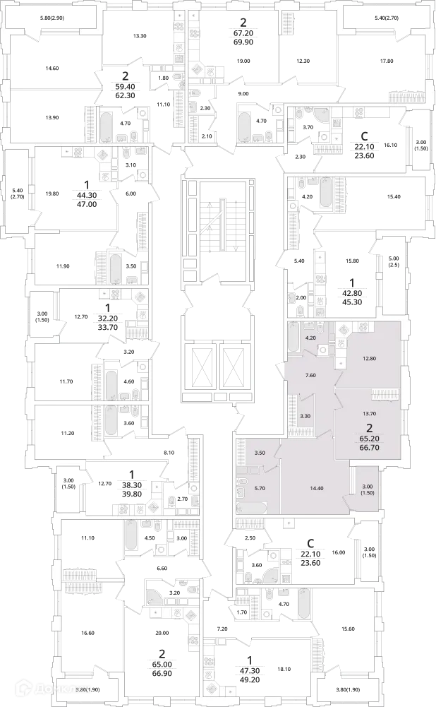 Фото квартиры в ЖК "Тайм Сквер"