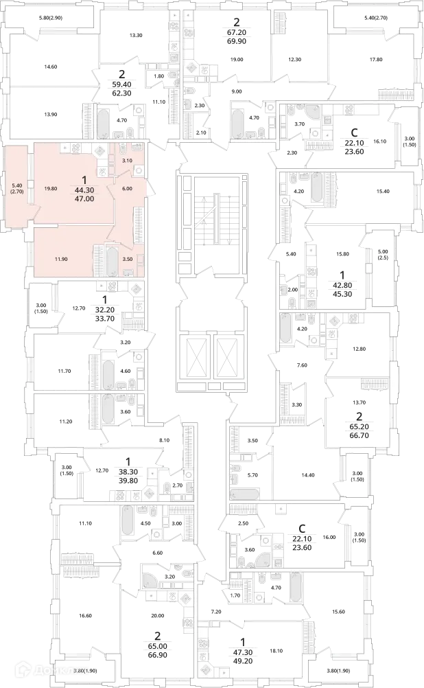 Фото квартиры в ЖК "Тайм Сквер"