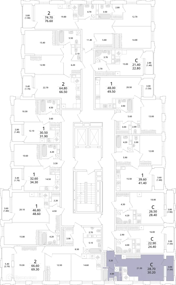 Фото квартиры в ЖК "Тайм Сквер"